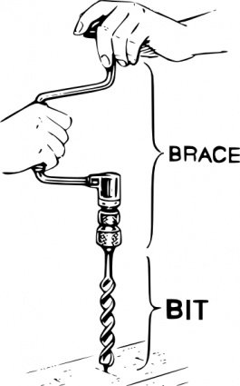 drill clipart vector