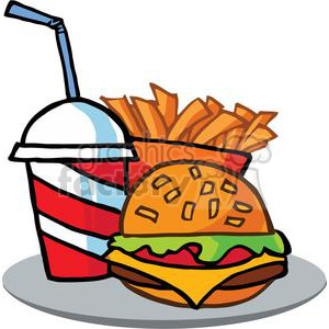 drinks clipart fast food