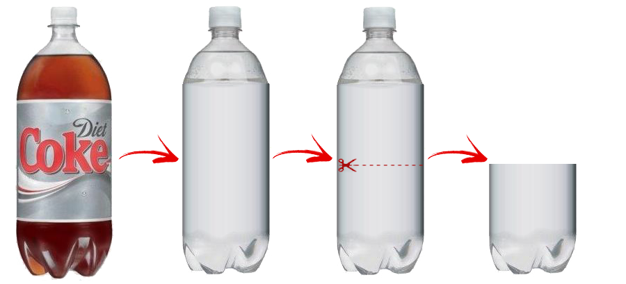 juice clipart plastic soda bottle