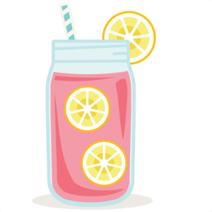 drinks clipart strawberry lemonade