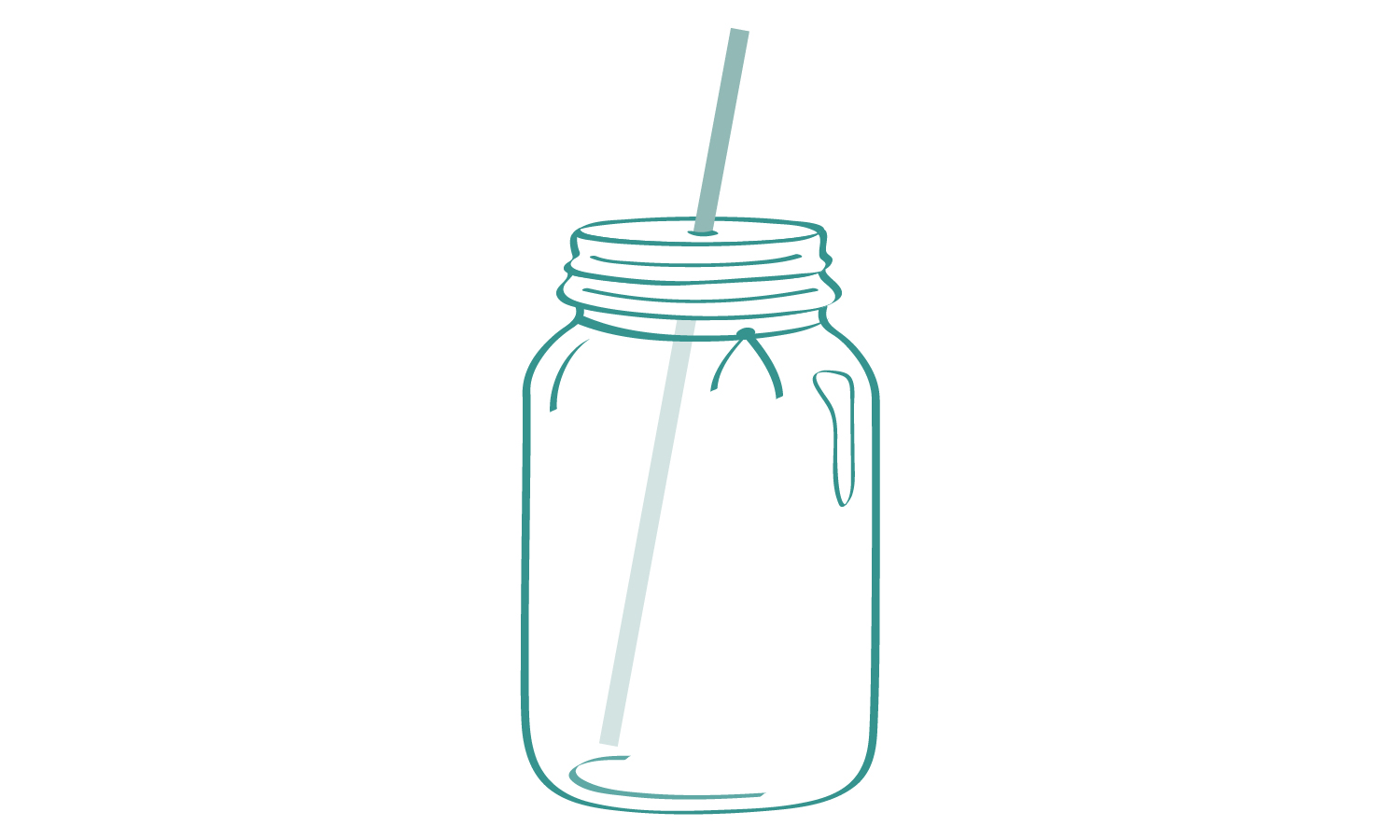 drinking clipart glass jar