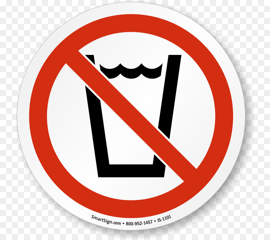 No symbol drink text. Drinking clipart sign