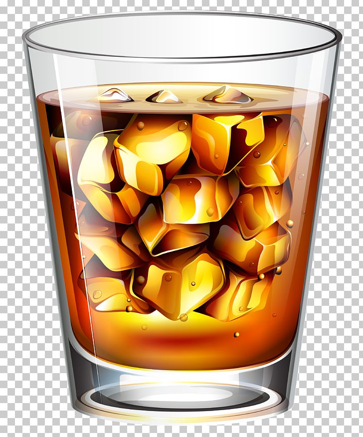 Whisky cocktail distilled beverage. Drinking clipart tequila glass