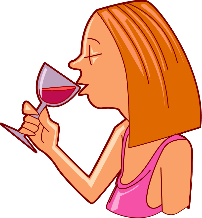 drinking clipart wineclip