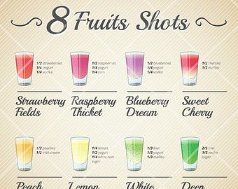 Instant download fruit healthy. Menu clipart cocktail menu