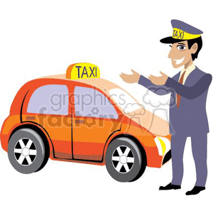 driving clipart cab driver