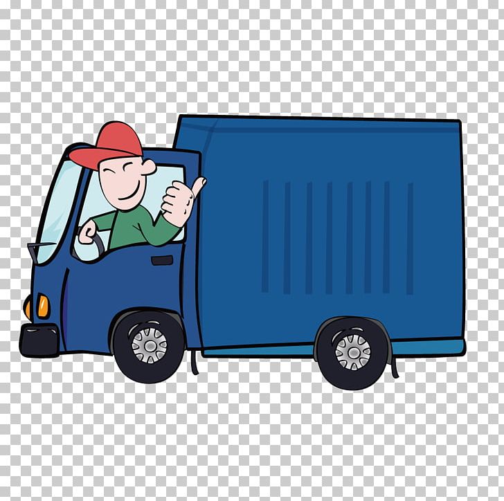 driving clipart delivery driver