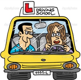 Free . Driving clipart driver student