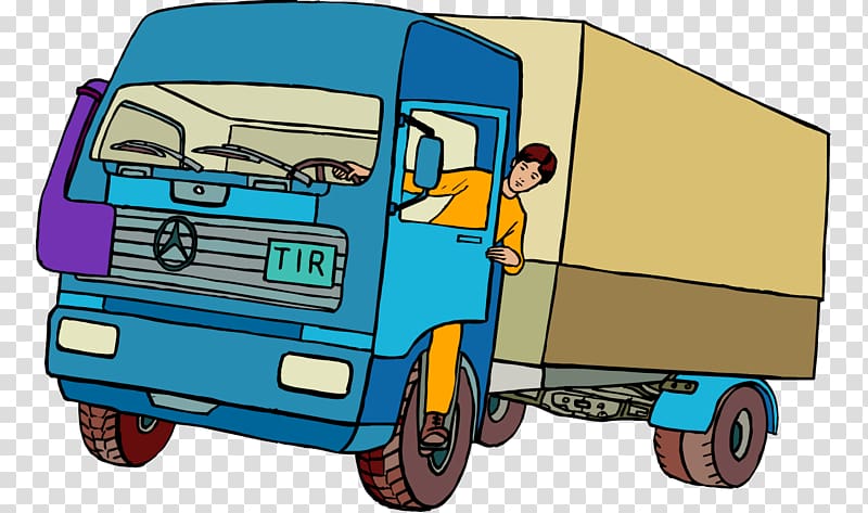 driver clipart garbage truck
