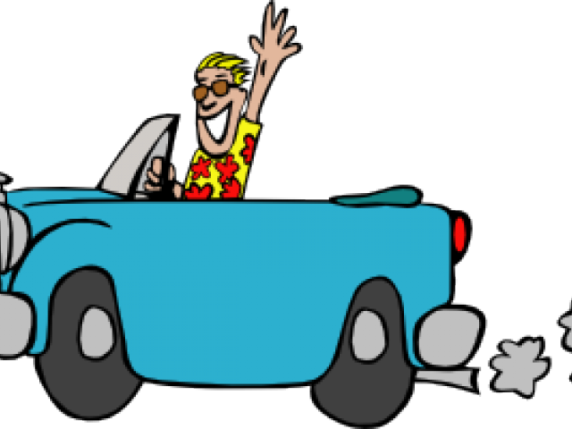 driver clipart hit the road