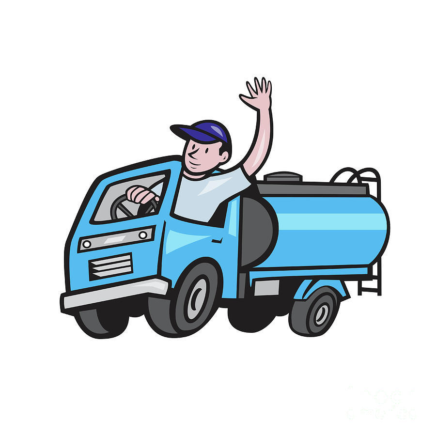 driver clipart lorry driver