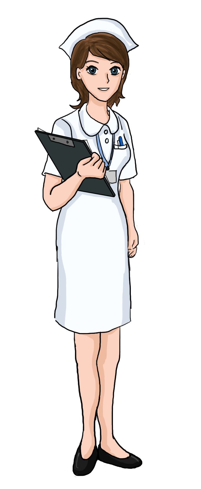 nursing clipart dress