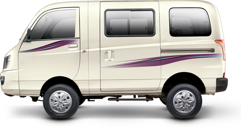 Driver clipart private car. Mahindra supro van stylish