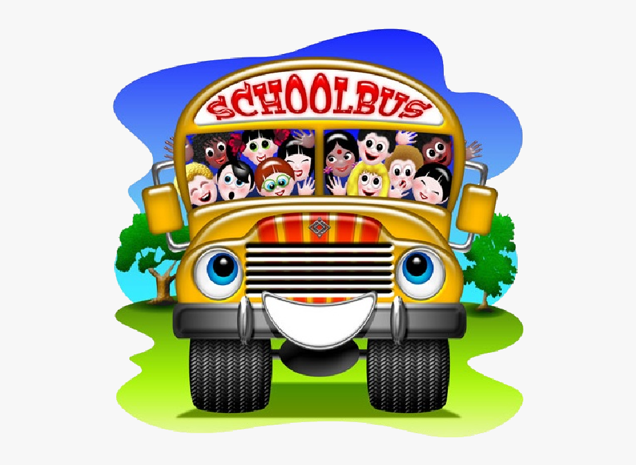 Driver clipart shuttle. School bus cartoon image