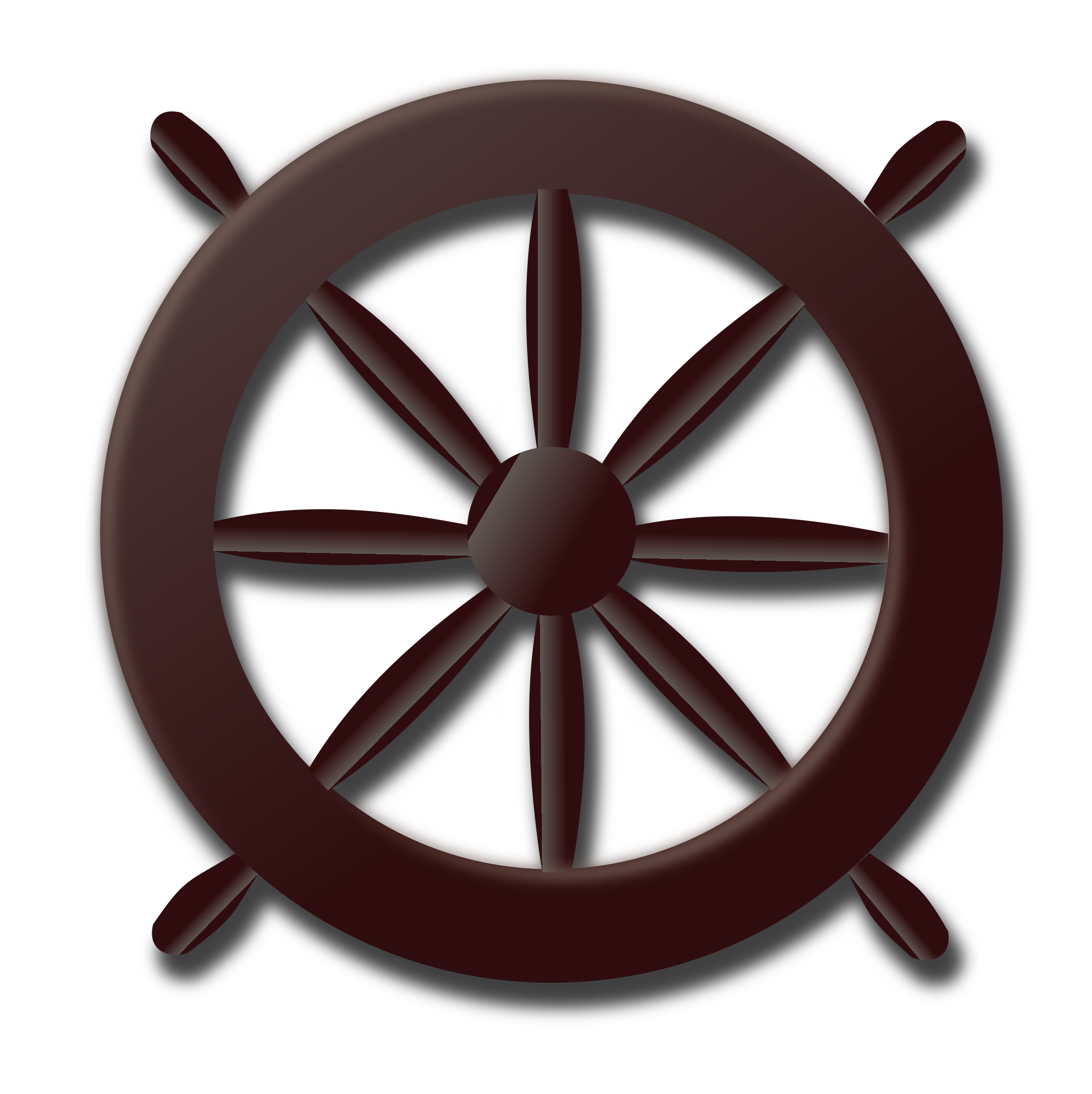 pirate clipart wheel