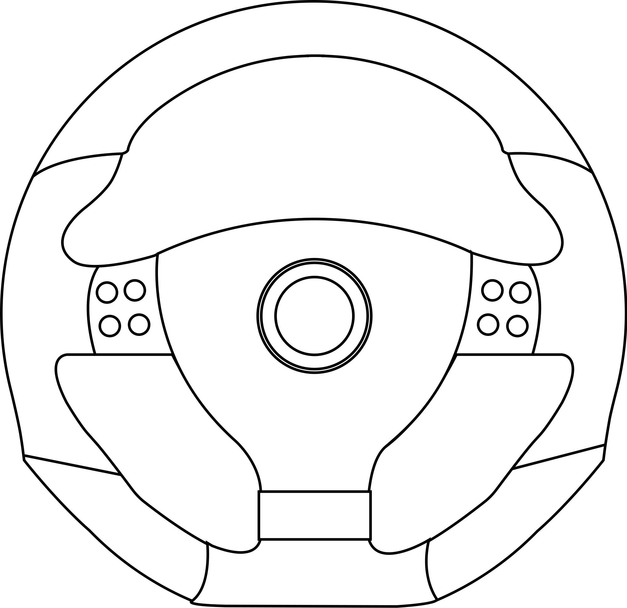 Driver clipart steering wheel. Drawing at getdrawings com