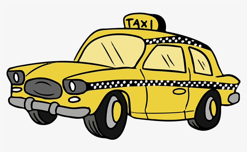 driving clipart taxi passenger