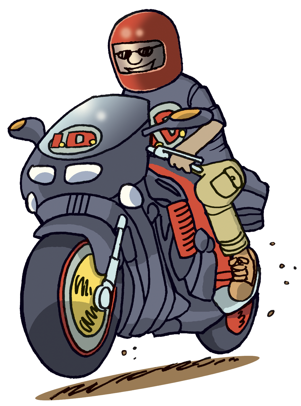 hog clipart motorcycle clipart