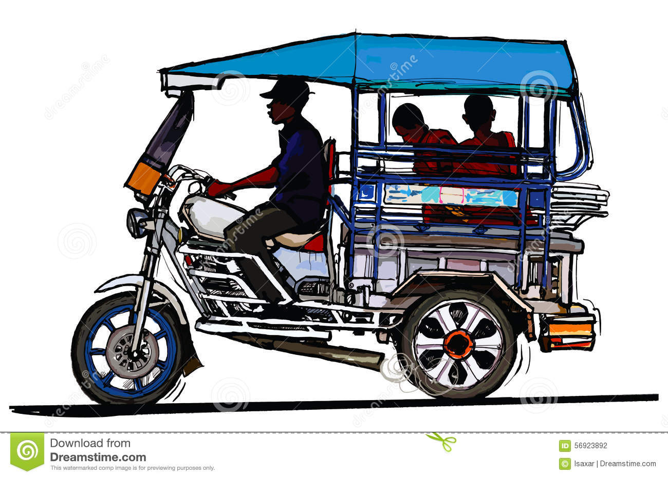 Station . Driver clipart tricycle driver