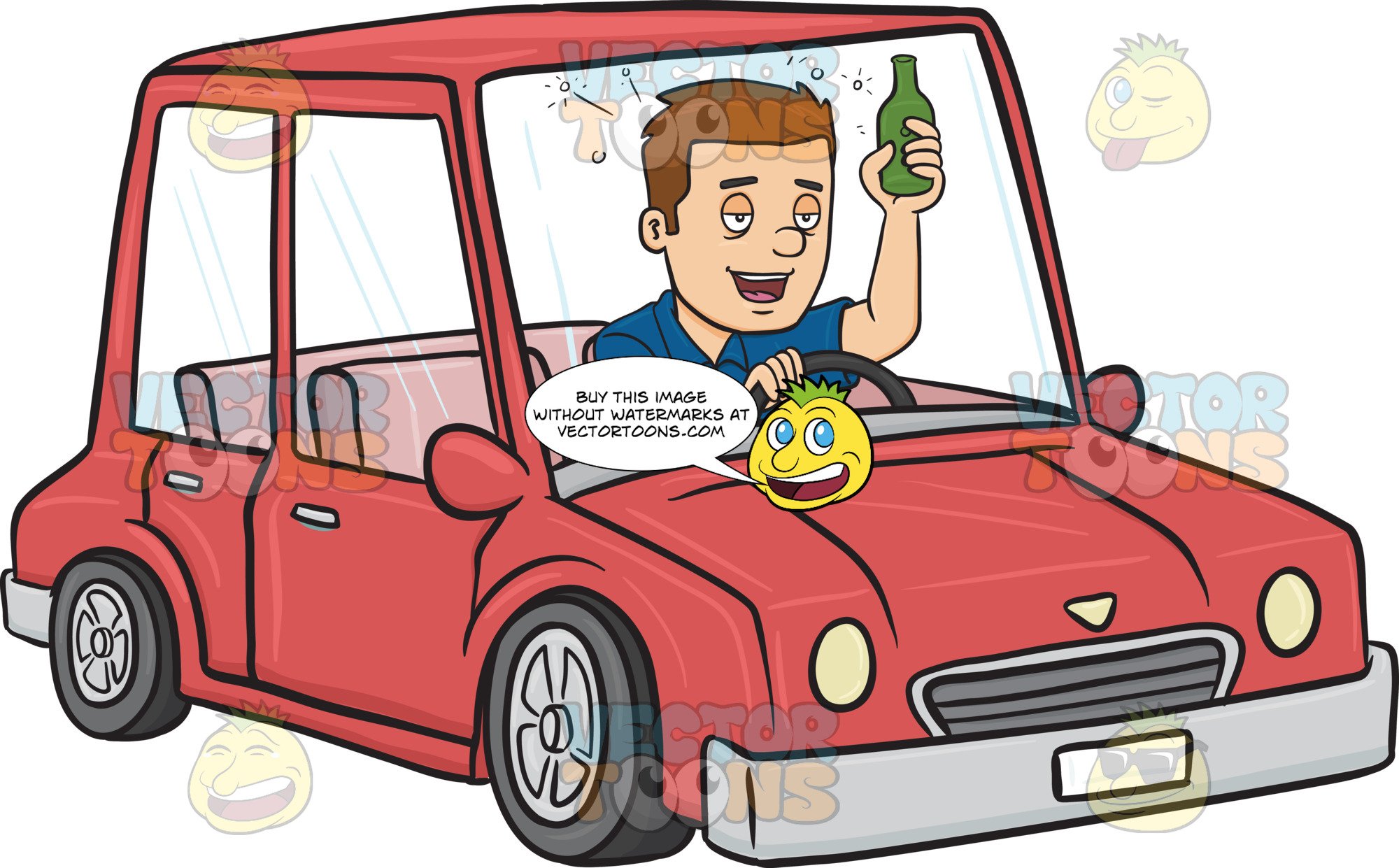 driver clipart two person
