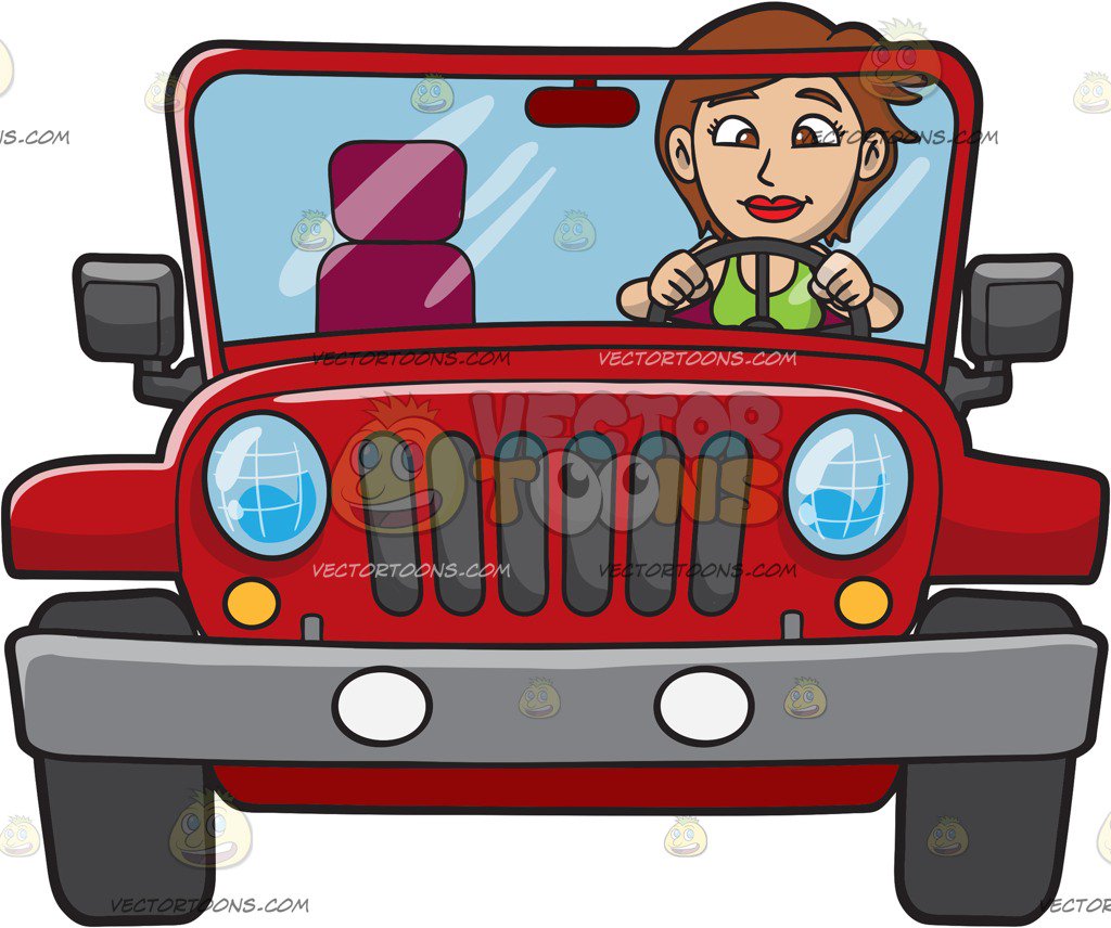 Woman portal . Driver clipart wife
