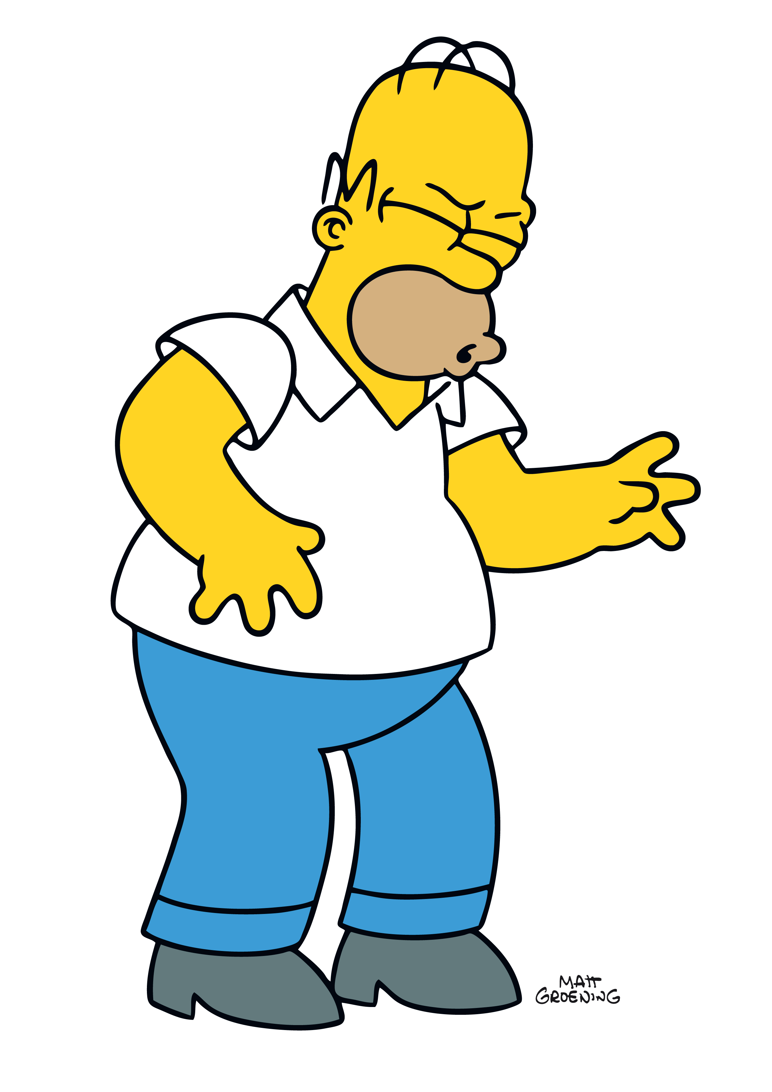 drivers license clipart homer simpson