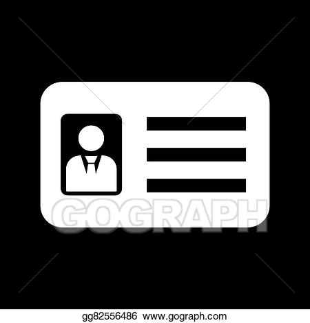 drivers license clipart identification