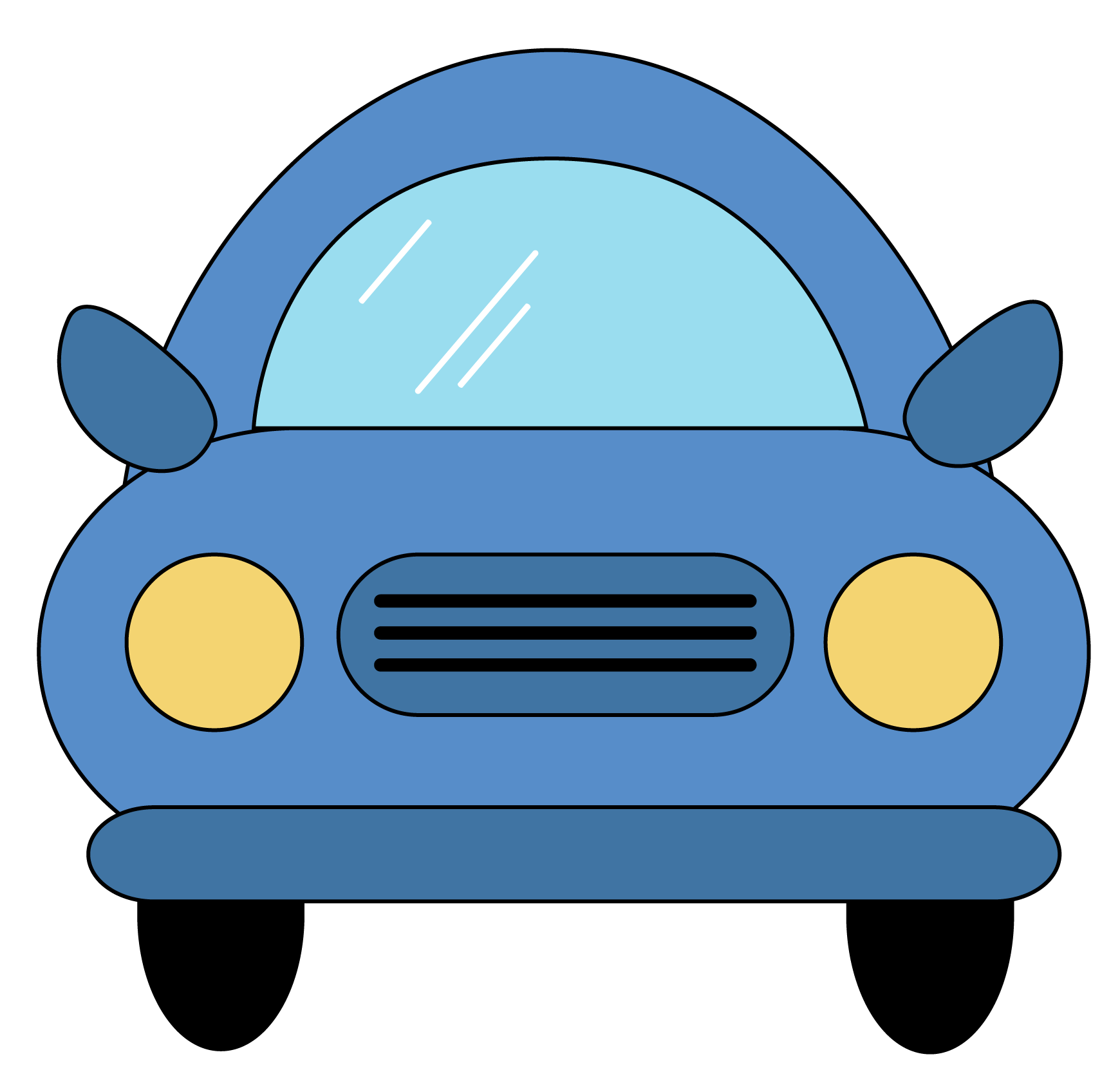 Driving clipart car blue. Free download clip art