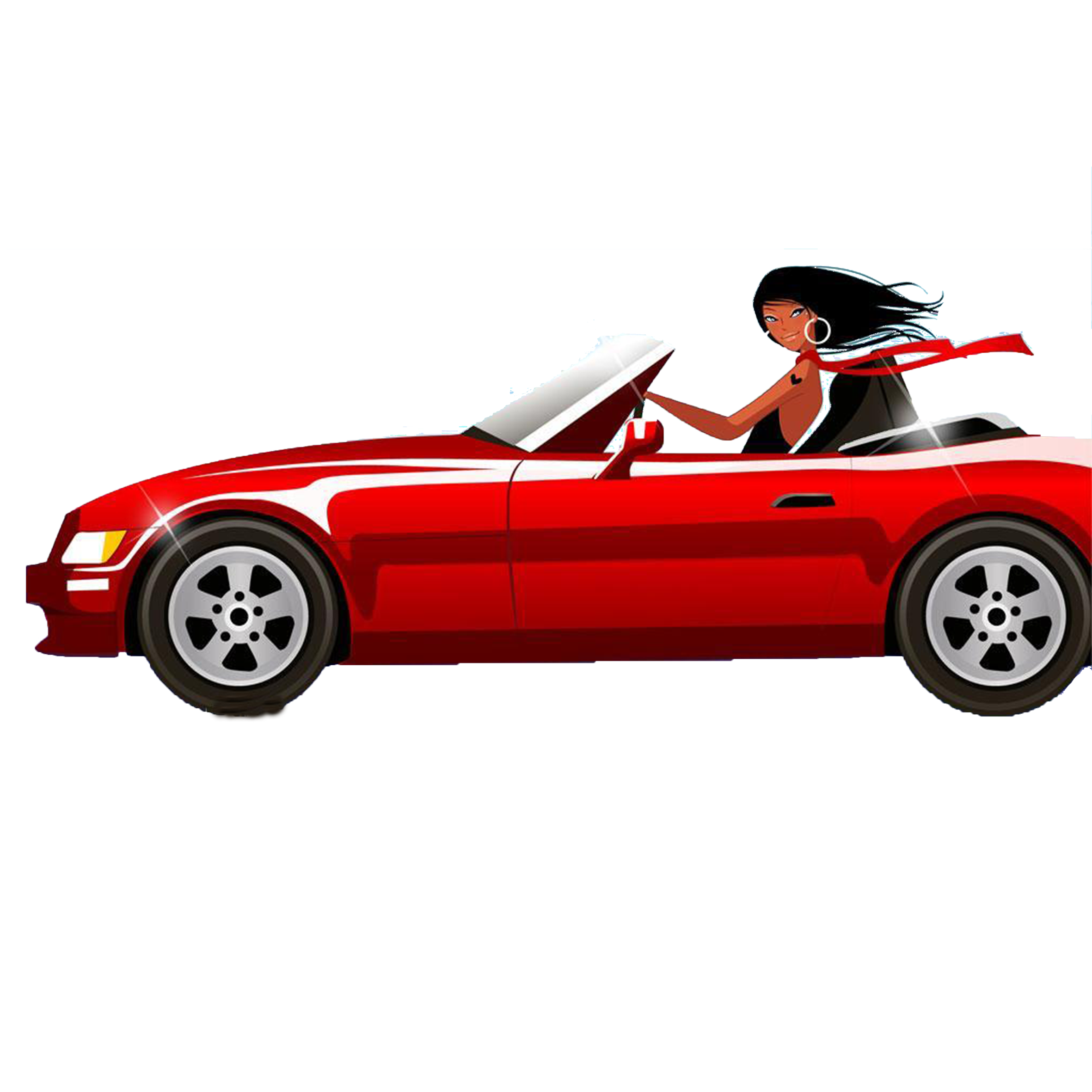 Driving clipart car owner. Woman royalty free clip