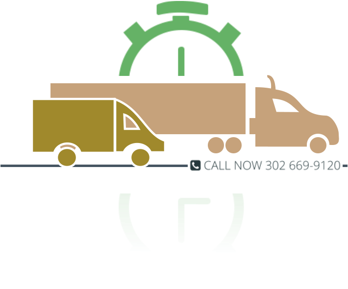 driving clipart courier truck