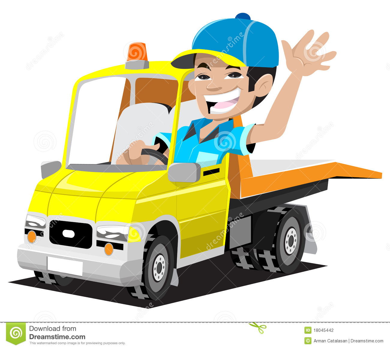 driving clipart delivery driver