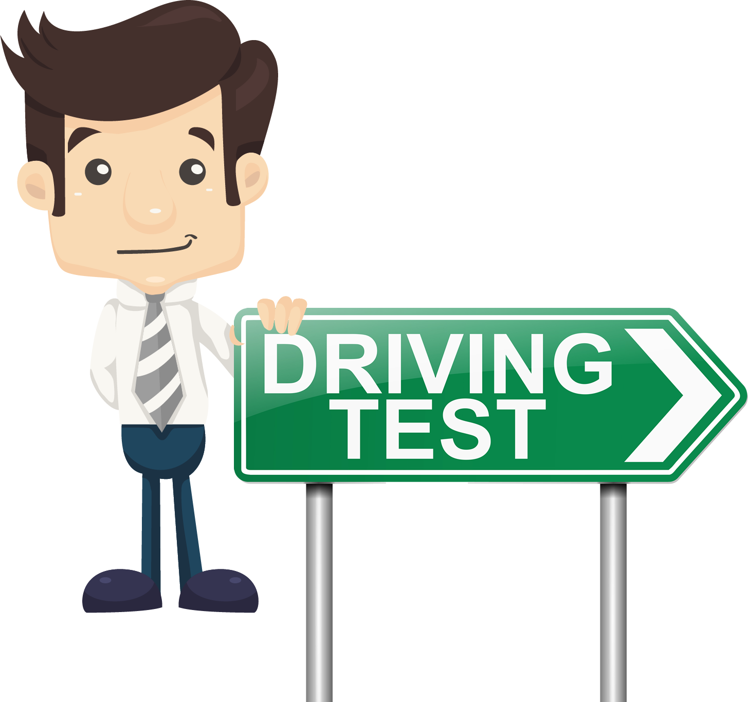 driving clipart driver test