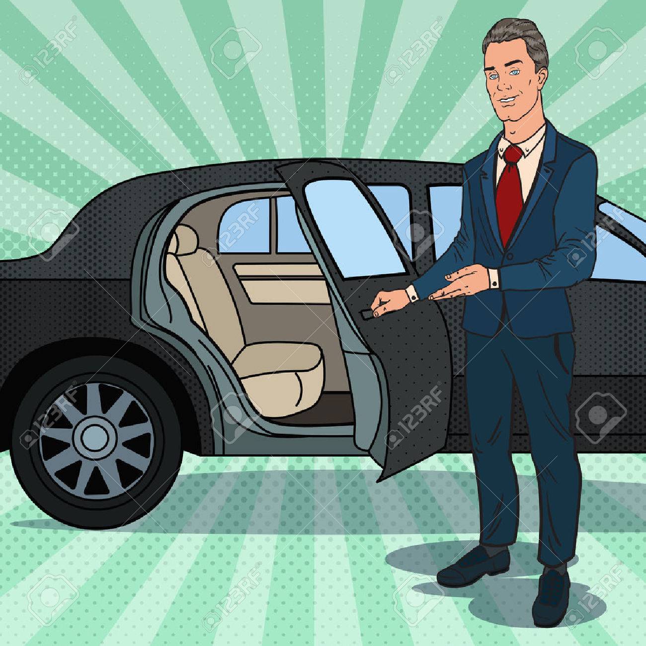 driving clipart limo driver