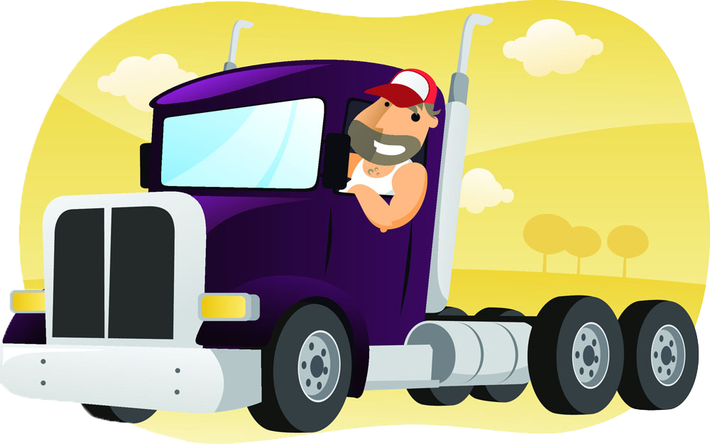 driving clipart lorry driver