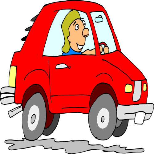 driving clipart of course