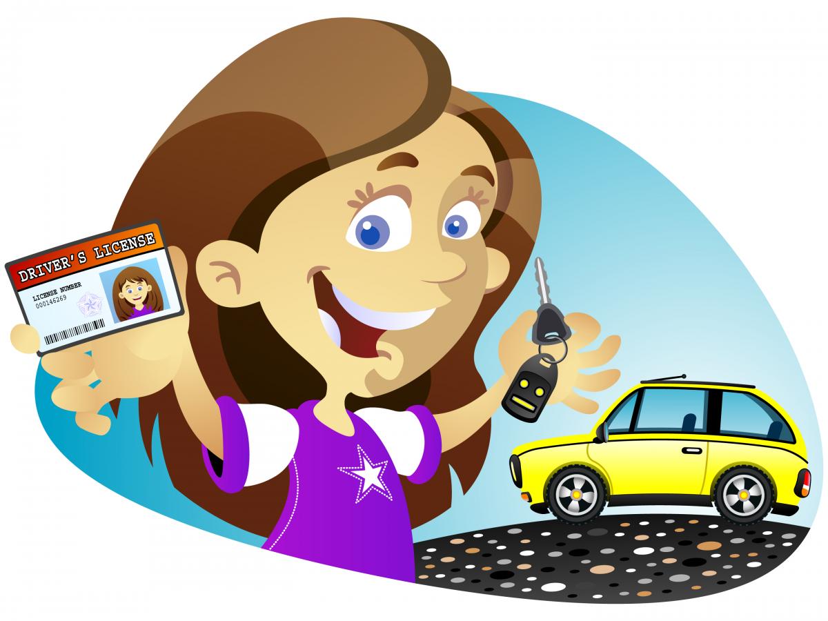 driving clipart teenage driver