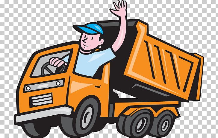 driving clipart truck driver