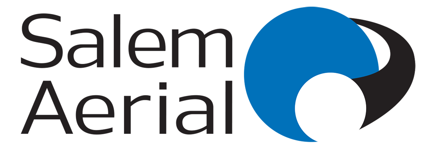 Salem aerial professional photography. Drone clipart camera logo