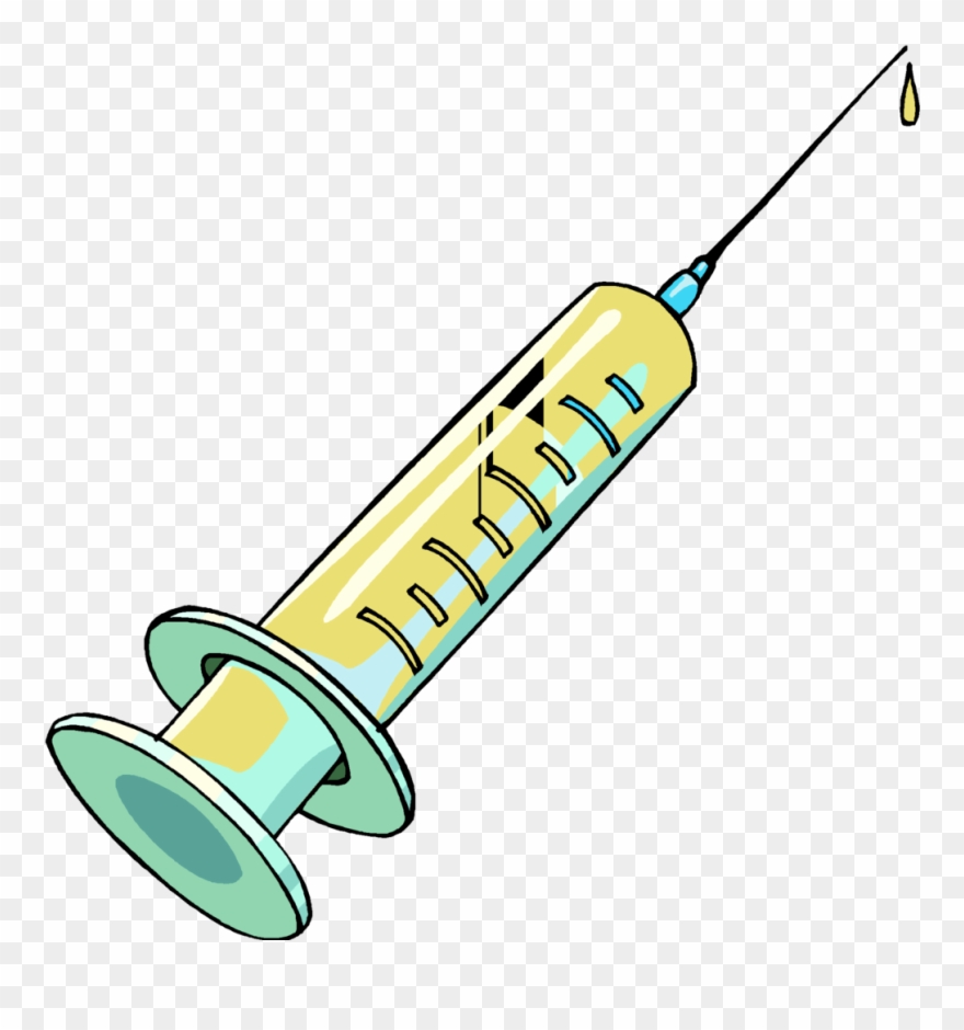 Cartoon injection pictures to. Syringe clipart medical equipment