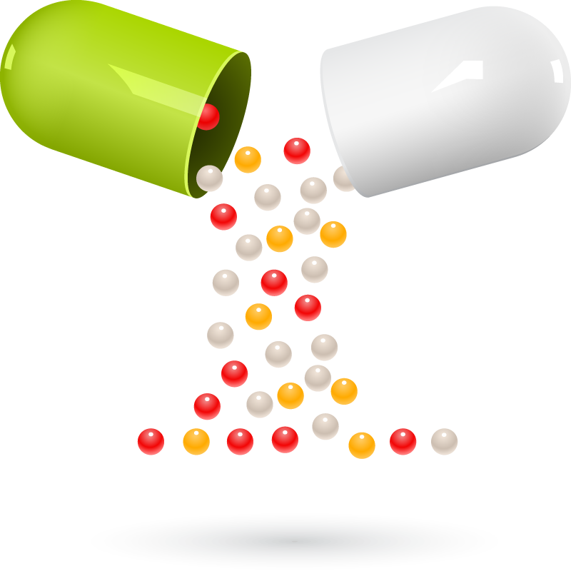 pill clipart over counter drug