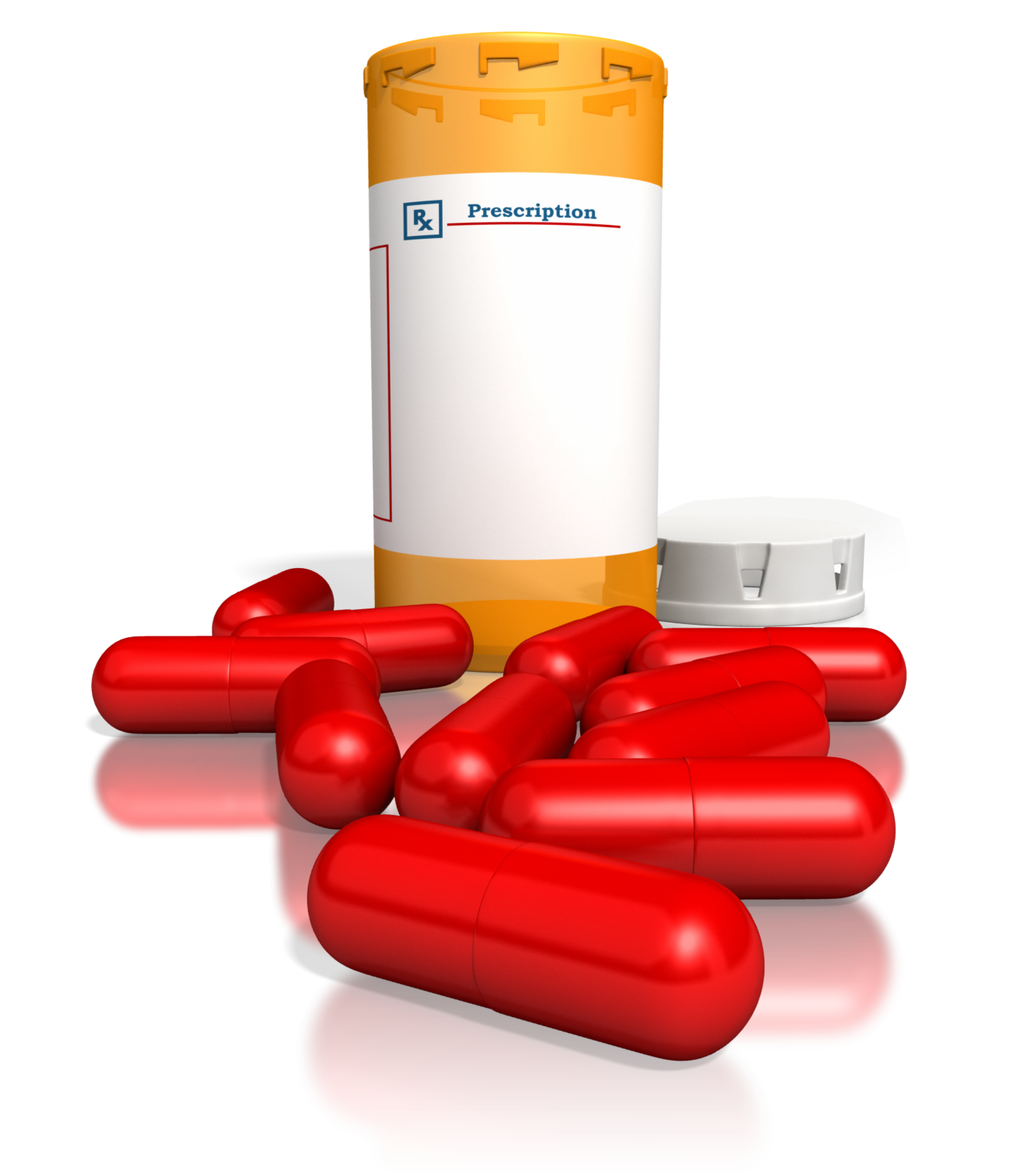 Prescription Drug Bottle Clip Art