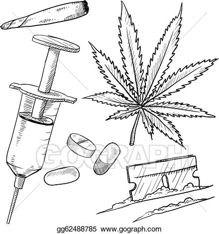 drug clipart sketch