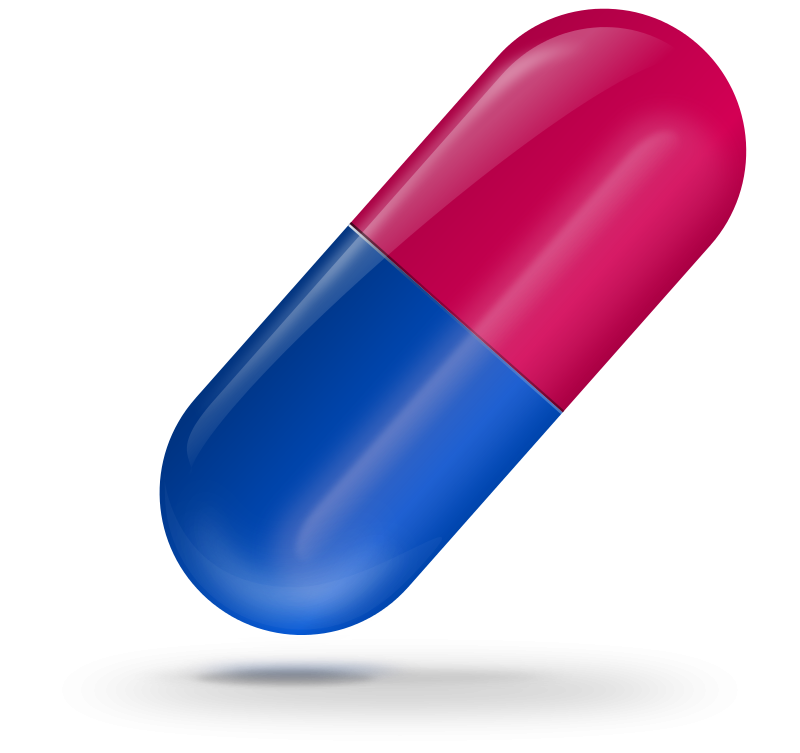 Pills icon web icons. Medicine clipart blue pill