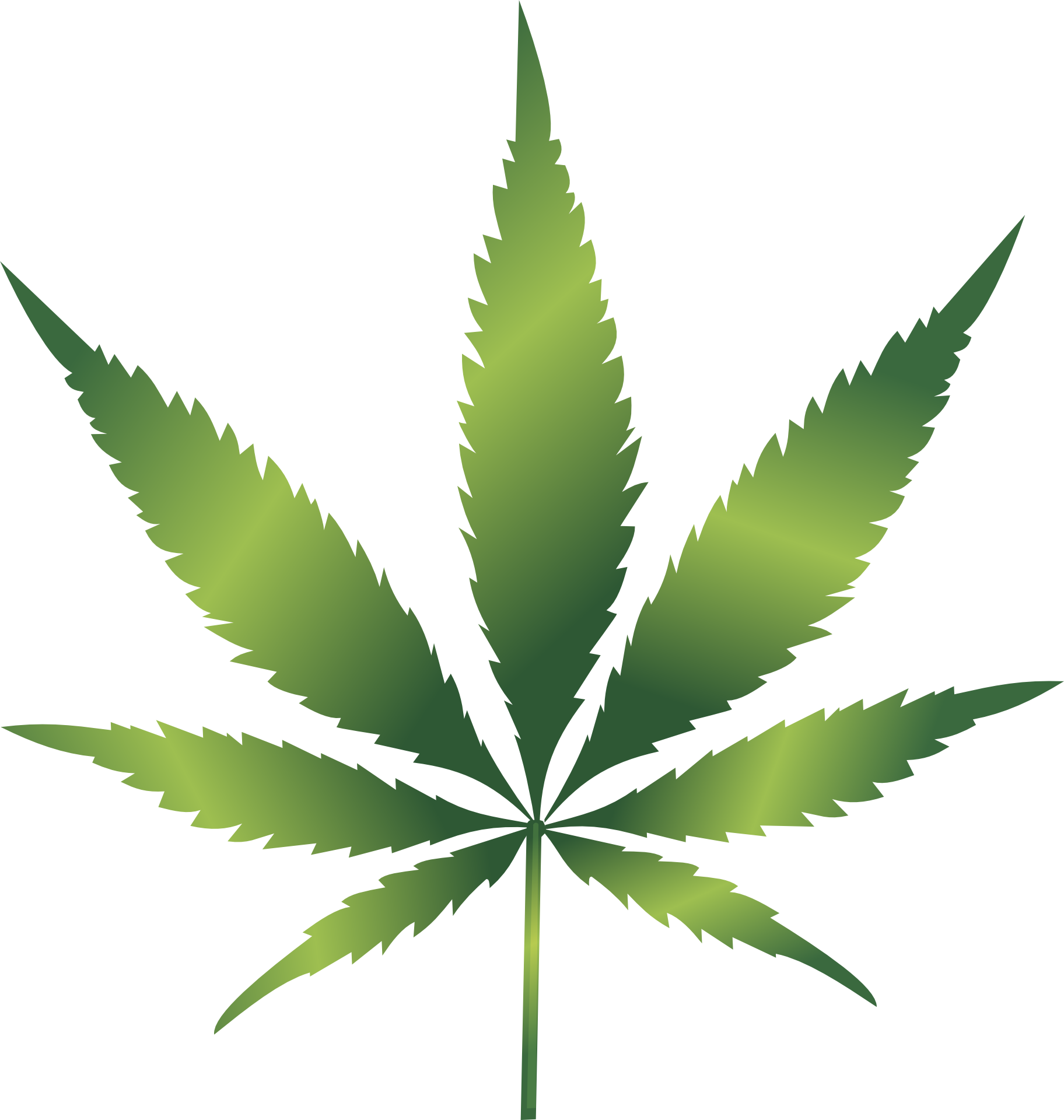 Drugs clipart hemp. Isolated cannabis leaf free