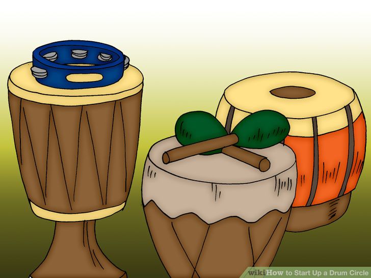 drum clipart drum circle