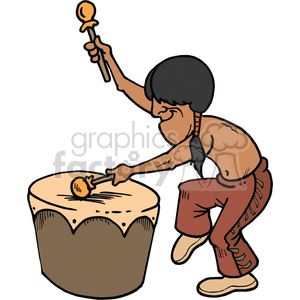 drums clipart native american drum