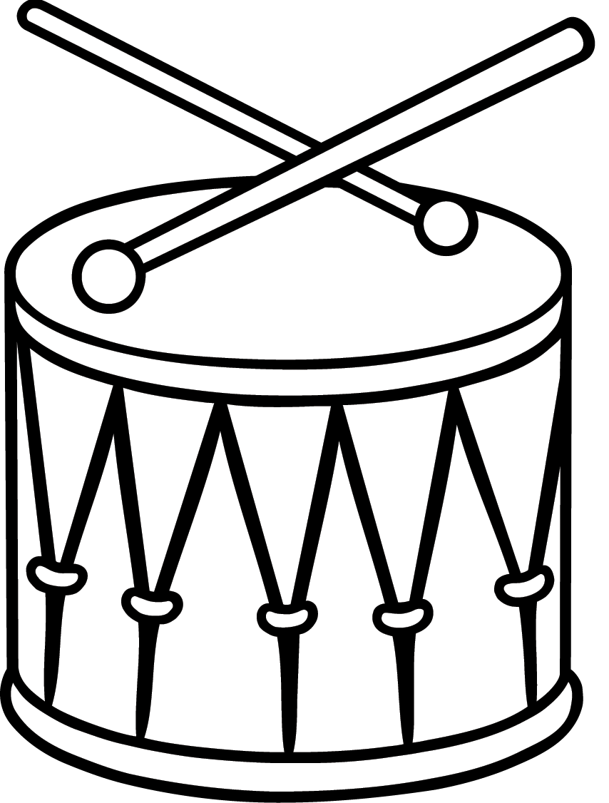 Drums triangle music