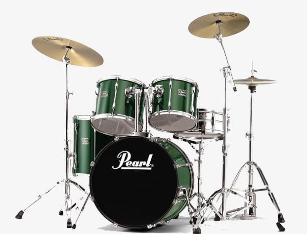 Drums png . Drum clipart green