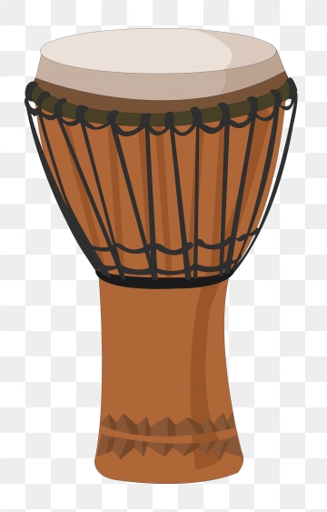 Drum clipart music equipment. African png vector psd