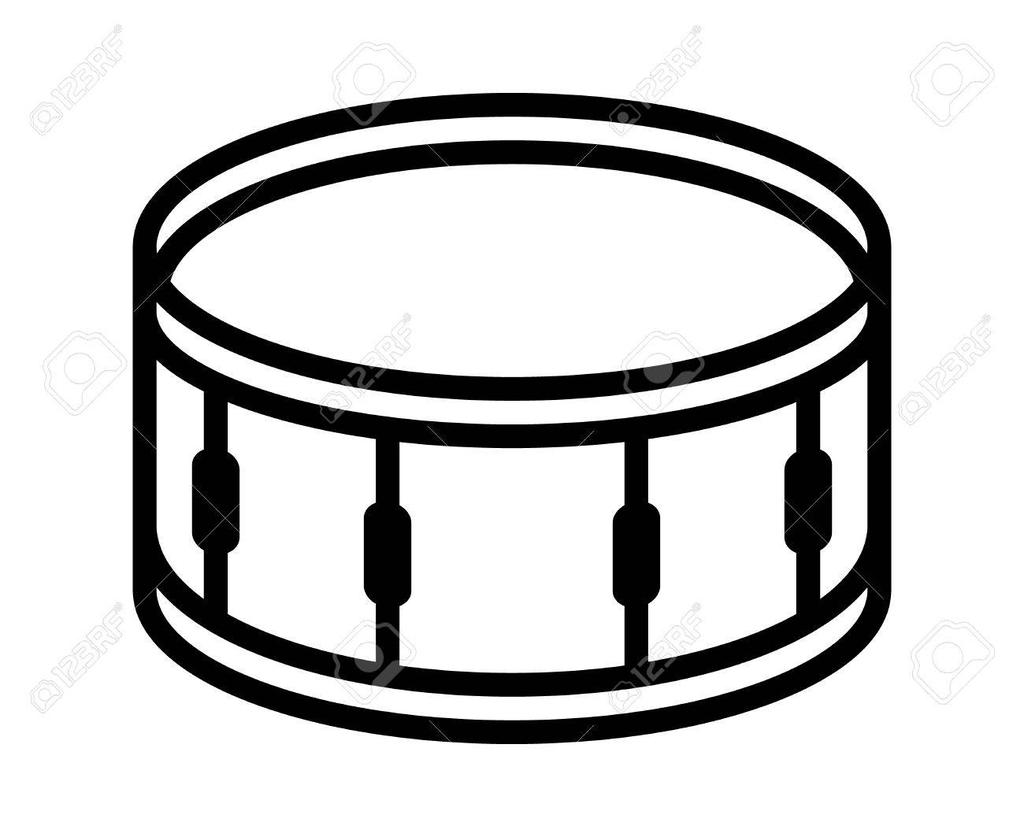 Snare and for apps. Drum clipart printable